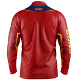AFL Gold Coast Suns 'Cyber' Fishing Shirt - Youth - Ashtabula