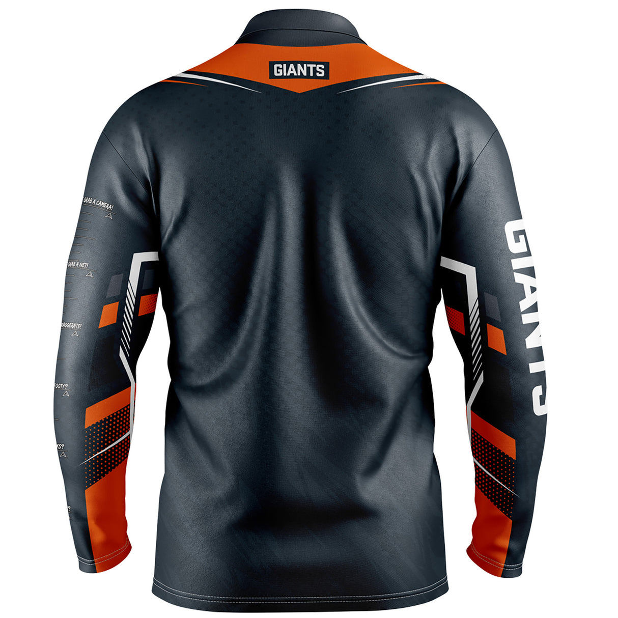 AFL GWS Giants 'Cyber' Fishing Shirt - Youth - Ashtabula