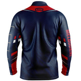 AFL Melbourne Demons 'Cyber' Fishing Shirt - Youth - Ashtabula