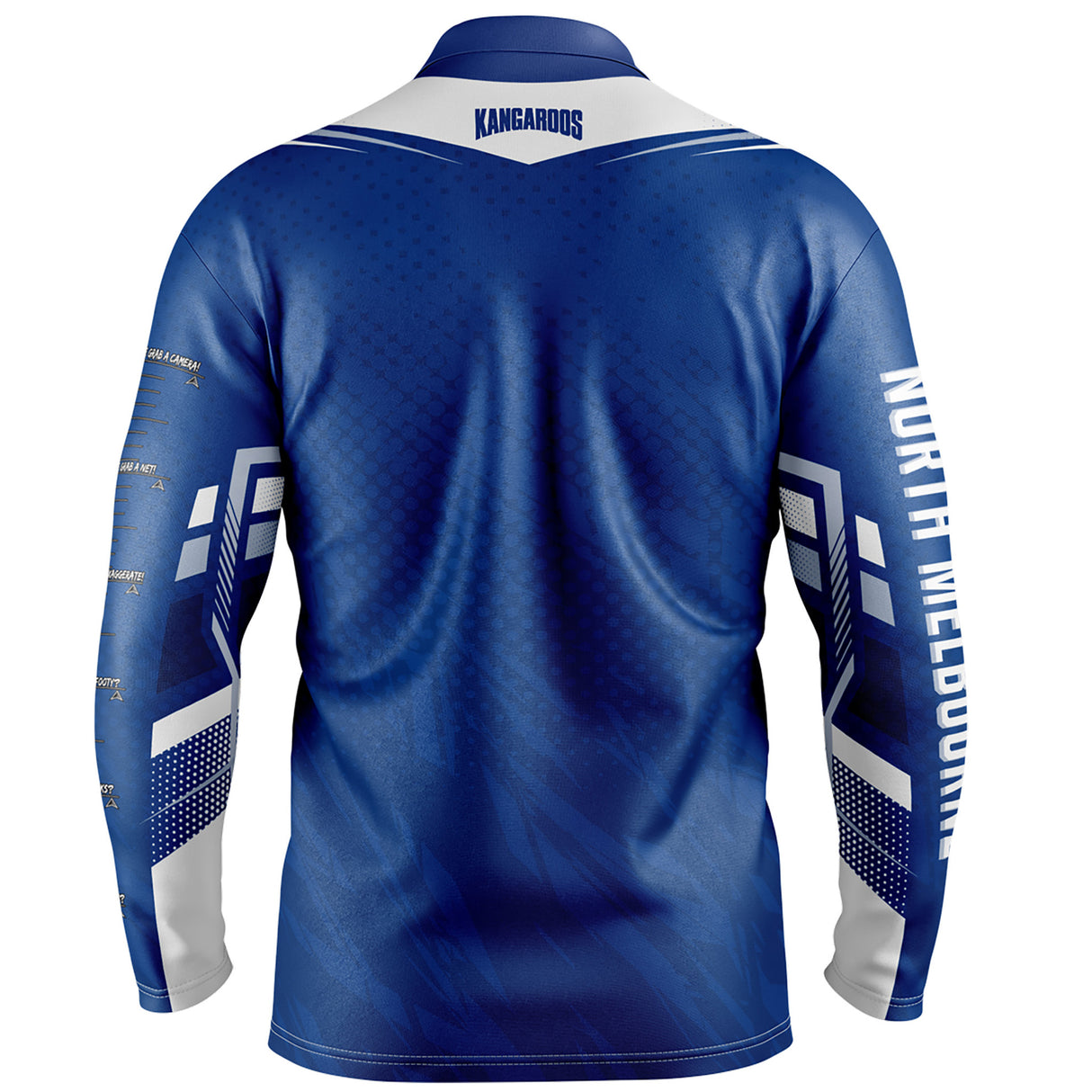 AFL North Melbourne 'Cyber' Fishing Shirt - Youth - Ashtabula