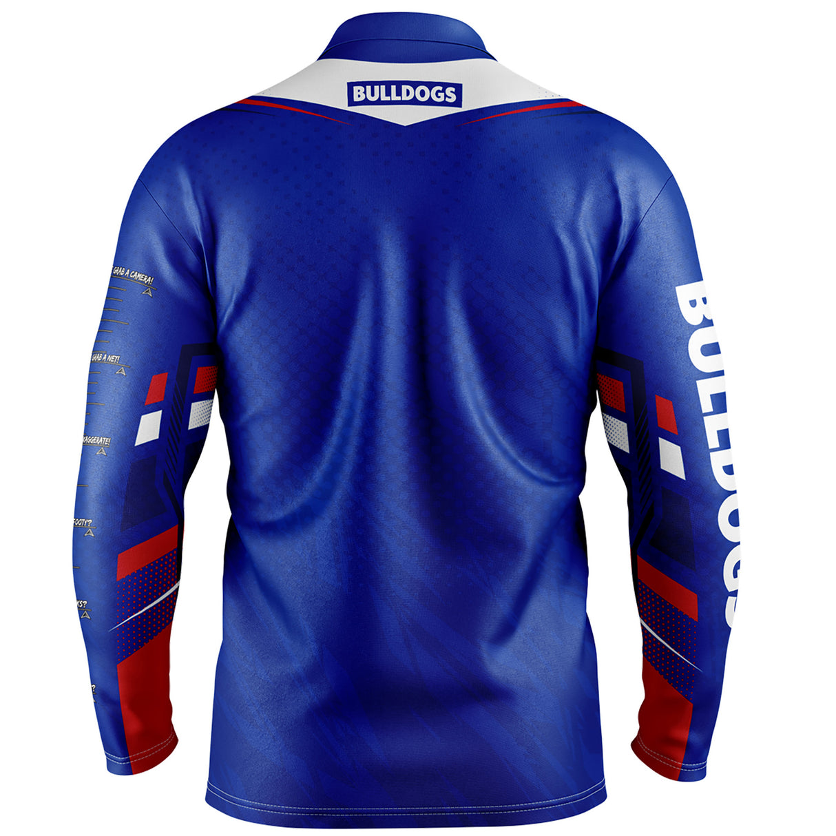 AFL Western Bulldogs 'Cyber' Fishing Shirt - Youth - Ashtabula
