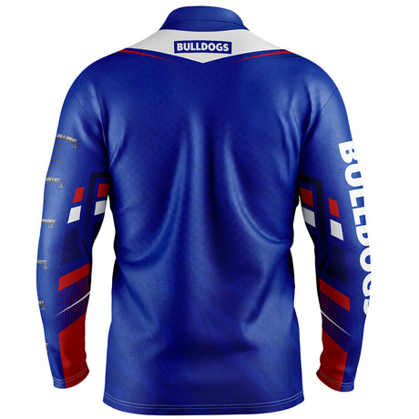 AFL Western Bulldogs 'Cyber' Fishing Shirt - Youth - Ashtabula