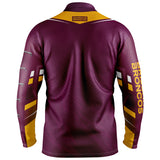 NRL Broncos 'Cyber' Fishing Shirt - Adult