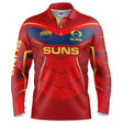 AFL Gold Coast Suns 'Cyber' Fishing Shirt - Youth - Ashtabula