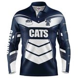 AFL Geelong Cats 'Cyber' Fishing Shirt - Youth - Ashtabula