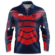 AFL Melbourne Demons 'Cyber' Fishing Shirt - Youth - Ashtabula