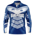 AFL North Melbourne 'Cyber' Fishing Shirt - Youth - Ashtabula