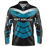 AFL Port Adelaide 'Cyber' Fishing Shirt - Youth - Ashtabula