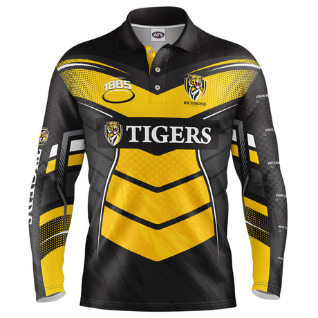 AFL Richmond Tigers 'Cyber' Fishing Shirt - Youth - Ashtabula