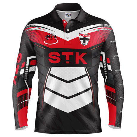 AFL St Kilda 'Cyber' Fishing Shirt - Youth - Ashtabula