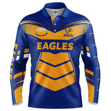 AFL West Coast Eagles 'Cyber' Fishing Shirt - Youth - Ashtabula