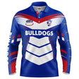 AFL Western Bulldogs 'Cyber' Fishing Shirt - Youth - Ashtabula