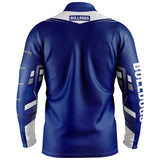 NRL Bulldogs 'Cyber' Fishing Shirt - Adult