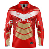 NRL Dolphins 'Cyber' Fishing Shirt - Ashtabula