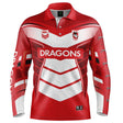 NRL Dragons 'Cyber' Fishing Shirt - Youth - Ashtabula