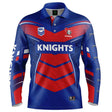 NRL Knights 'Cyber' Fishing Shirt - Youth - Ashtabula
