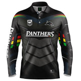 NRL Panthers 'Cyber' Fishing Shirt - Youth - Ashtabula