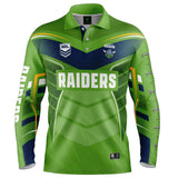NRL Raiders 'Cyber' Fishing Shirt - Youth - Ashtabula