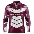 NRL Sea Eagles 'Cyber' Fishing Shirt - Youth - Ashtabula