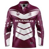 NRL Sea Eagles 'Cyber' Fishing Shirt - Youth - Ashtabula