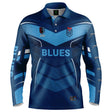 NSW Blues 'Cyber' Fishing Shirt - Youth - Ashtabula