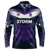 NRL Storm 'Cyber' Fishing Shirt - Youth - Ashtabula