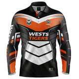 NRL Wests Tigers 'Cyber' Fishing Shirt - Youth - Ashtabula