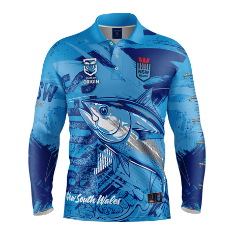 Anaconda NSW Blues Fishing Shirt - Ashtabula