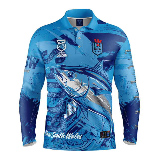 Anaconda NSW Blues Fishing Shirt - Ashtabula