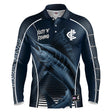 AFL Carlton Footy n Fishing Shirt - Adult - Ashtabula