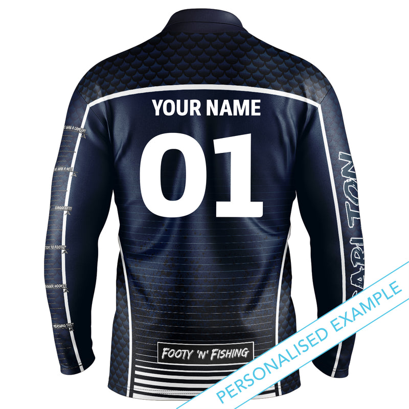 AFL Carlton Footy n Fishing Shirt - Youth