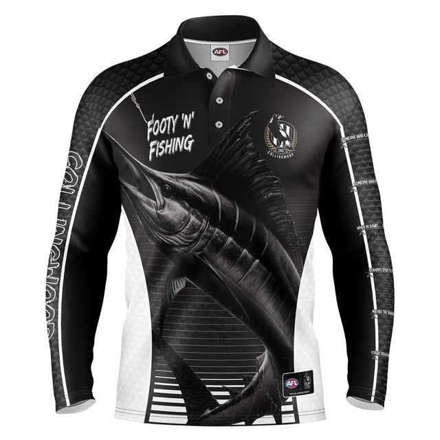 AFL Collingwood Footy n Fishing Shirt - Youth - Ashtabula