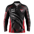 AFL Essendon Bombers Footy n Fishing Shirt - Adult - Ashtabula