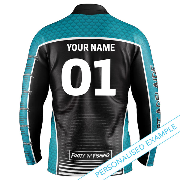 AFL Port Adelaide Footy n Fishing Shirt - Youth - Ashtabula