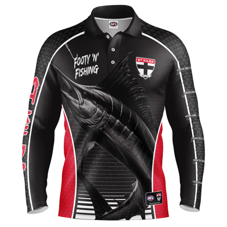 AFL St Kilda Footy n Fishing Shirt - Youth - Ashtabula