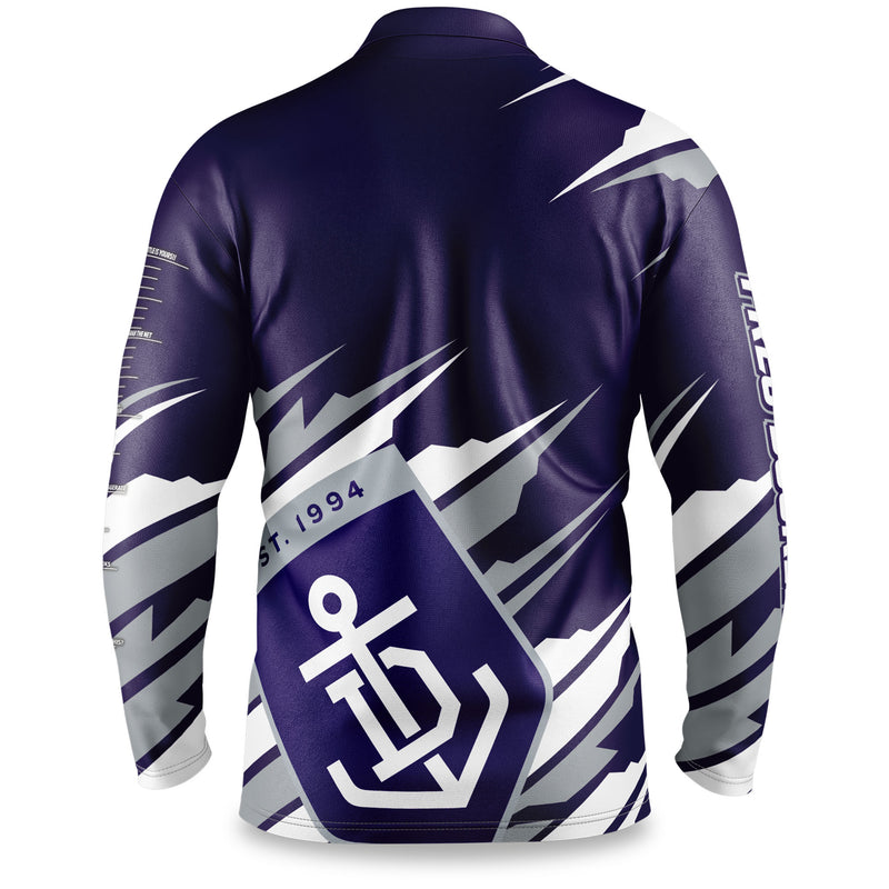 AFL Fremantle Dockers 'Ignition' Fishing Shirt - Youth - Ashtabula
