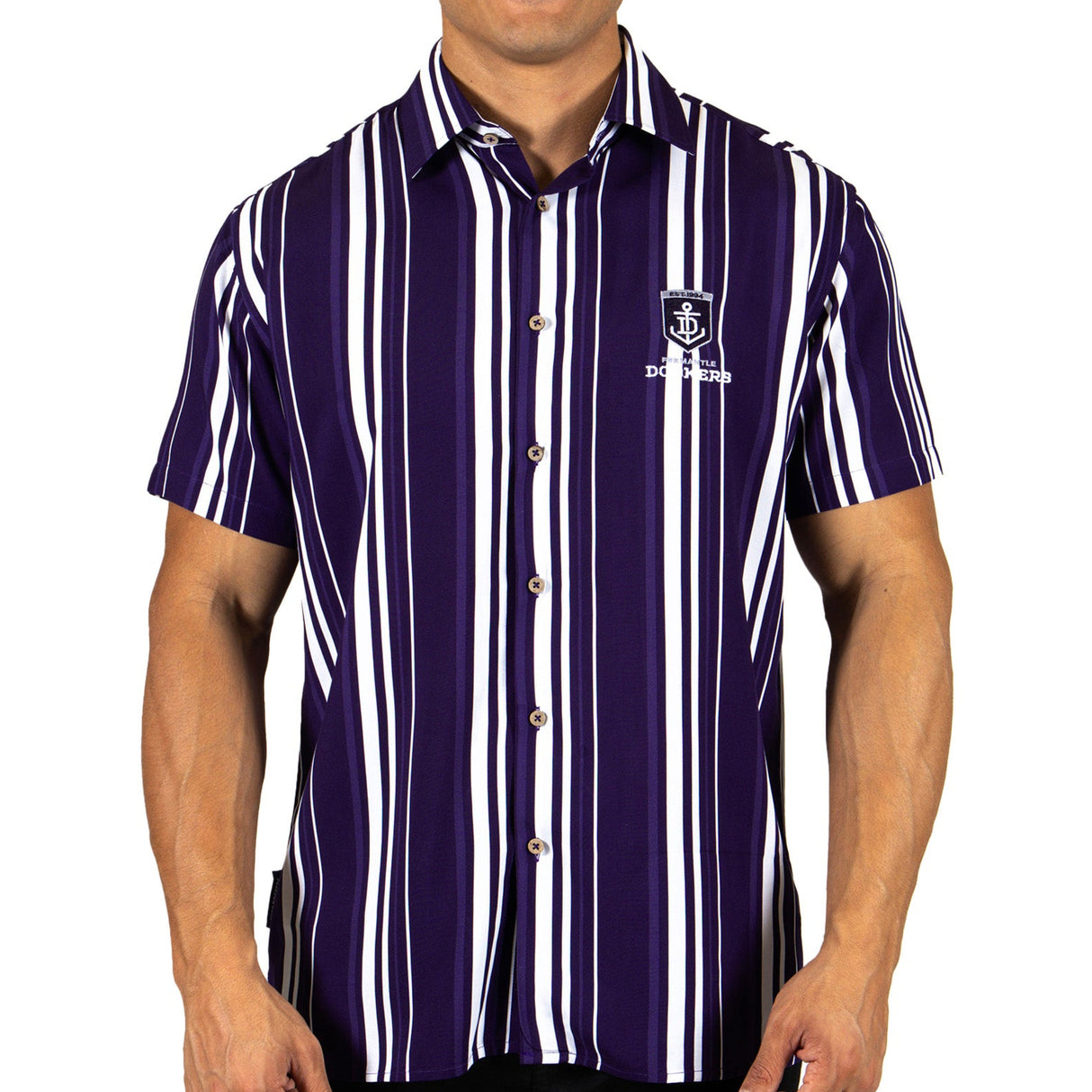 AFL Fremantle Dockers 'Sorrento' Party Shirt - Ashtabula