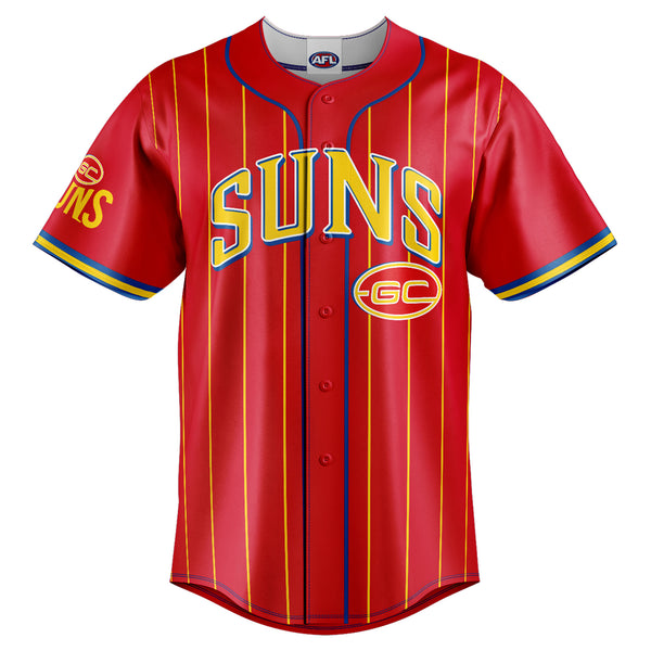 AFL GC Suns 'Slugger' Baseball Shirt - Ashtabula