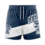 AFL Geelong Cats 'Barrel' Board Shorts - Youth - Ashtabula