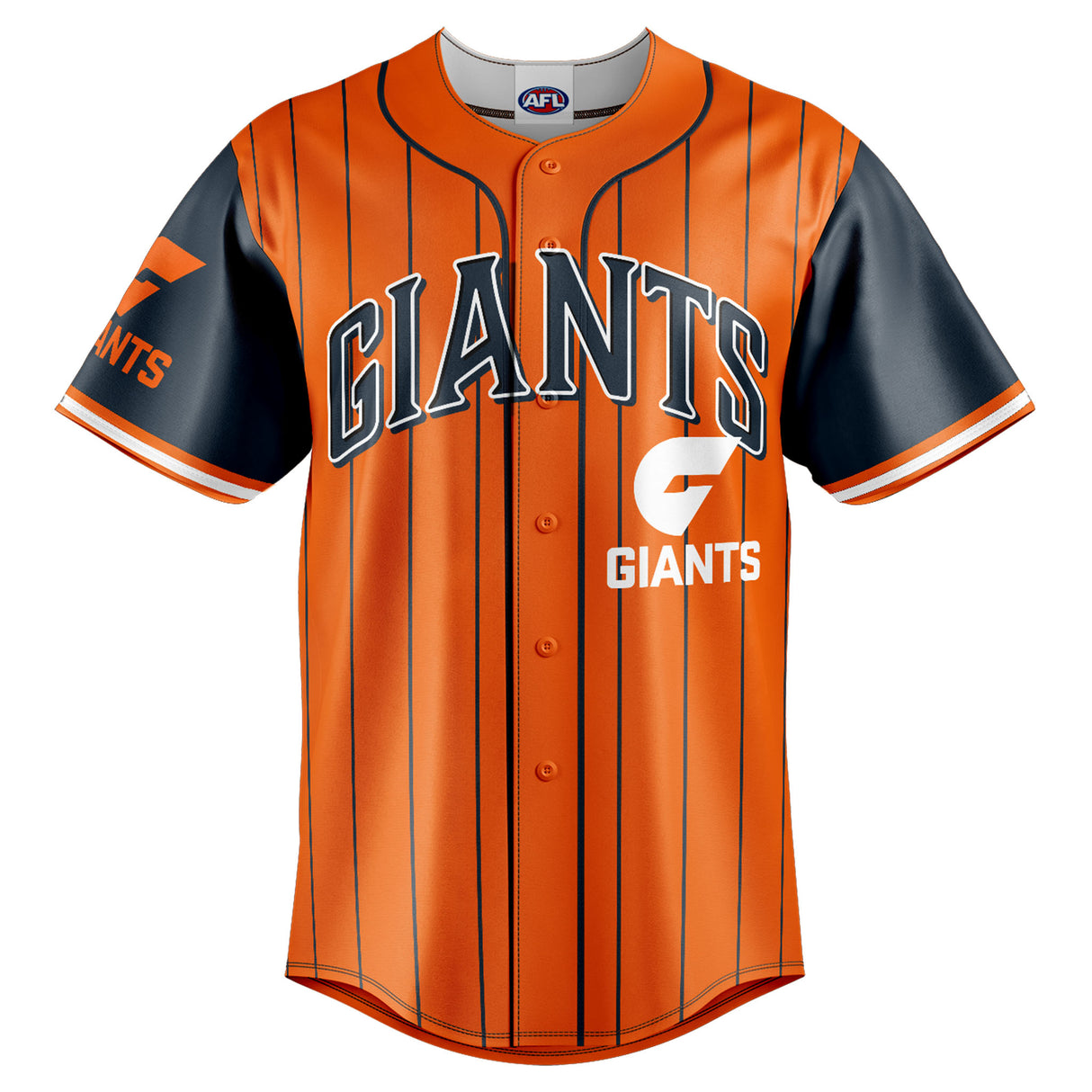 AFL GWS Giants 'Slugger' Baseball Shirt - Ashtabula