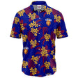 AFL Brisbane Lions 'Reef' Hawaiian Shirt - Ashtabula