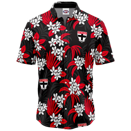 AFL St Kilda 'Reef' Hawaiian Shirt - Ashtabula