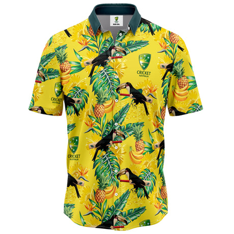 Cricket Australia 'Toucan Screamer' Hawaiian Shirt - Ashtabula