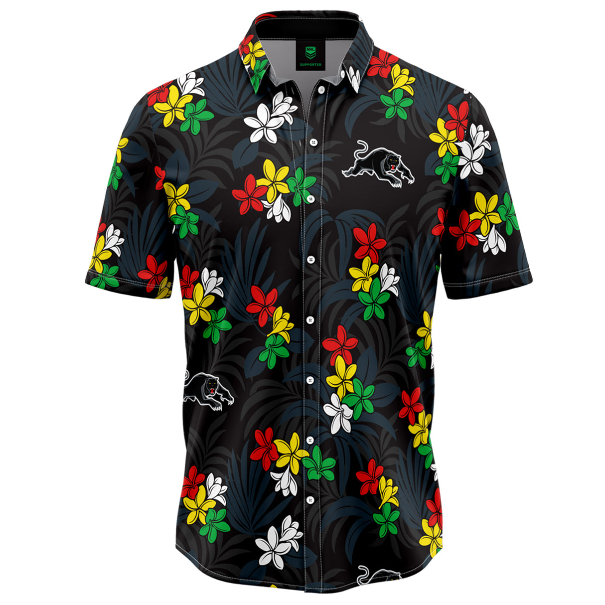 NRL Panthers 'Reef' Hawaiian Shirt - Ashtabula