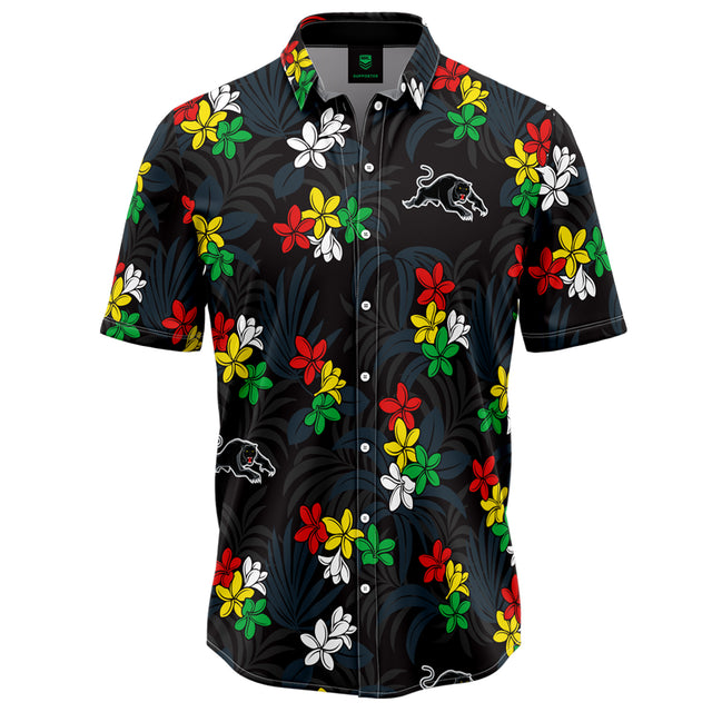 NRL Panthers 'Reef' Hawaiian Shirt - Ashtabula