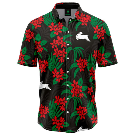 NRL Rabbitohs 'Reef' Hawaiian Shirt - Ashtabula