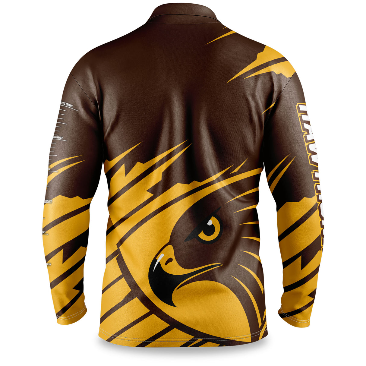 AFL Hawthorn 'Ignition' Fishing Shirt - Youth - Ashtabula