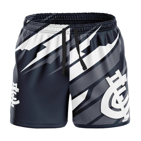 AFL Carlton 'Ignition' Board Shorts - Youth - Ashtabula
