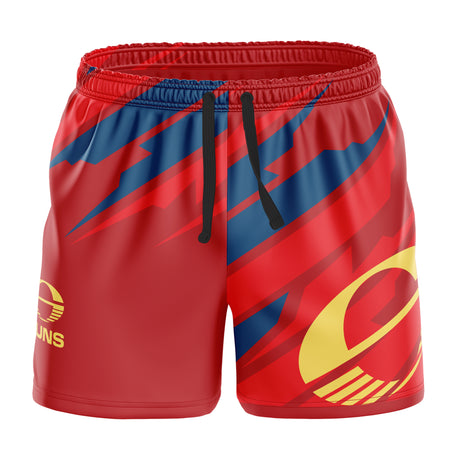 AFL Gold Coast Suns 'Ignition' Board Shorts - Youth - Ashtabula