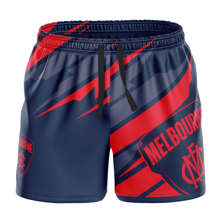 AFL Melbourne Demons 'Ignition' Board Shorts - Youth - Ashtabula